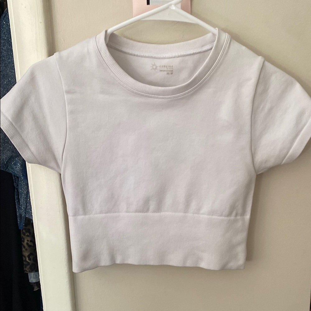 Aerie White Crop Top